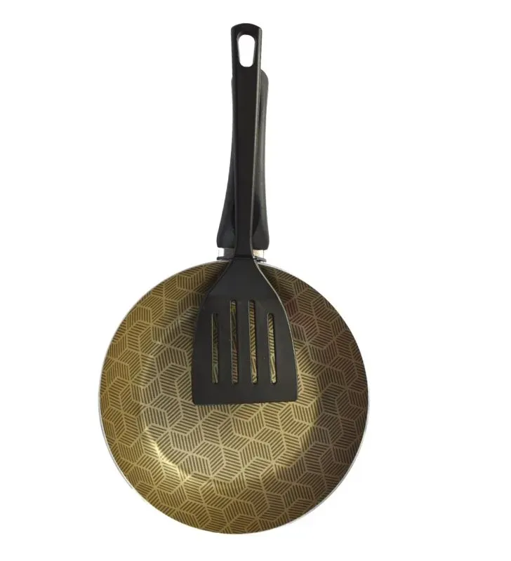 Sartén Tramontina 20 cm con Espátula Roja - 28508/720