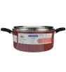Cacerola Tramontina Loreto 22 cm Roja con Tapa – 3.7L