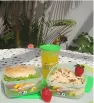 Sport Pack Plastiapan PIC003 - Set de Vaso y 2 Tuppers