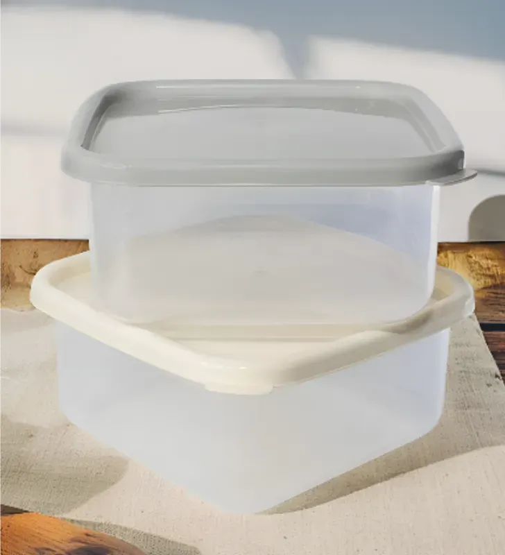 Hermético Kubo Plastiapan 530 ml - Contenedor Cuadrado