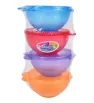 Set 4 Recipientes Toki B4 Plastiapan 180 ml - HOG019
