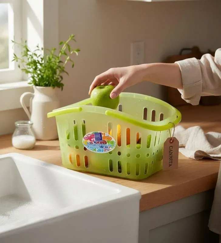 Canasta Organizadora Sensación Plastiapan PRA014 - 6 Colores