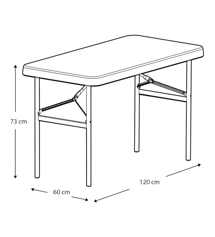 MESA VERONA 1.20 NEGRA