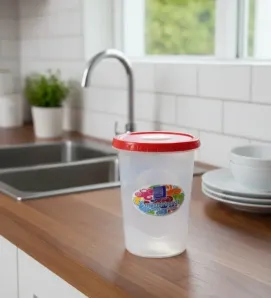 Hermético Fit Plastiapan 1 Litro - Contenedor Estilizado