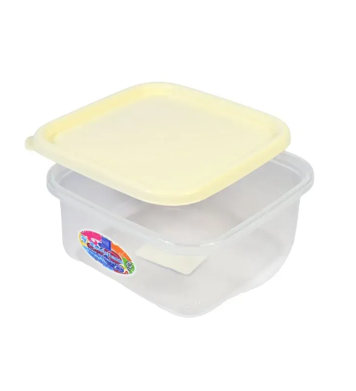 Hermético Kubo Plastiapan 530 ml - Contenedor Cuadrado