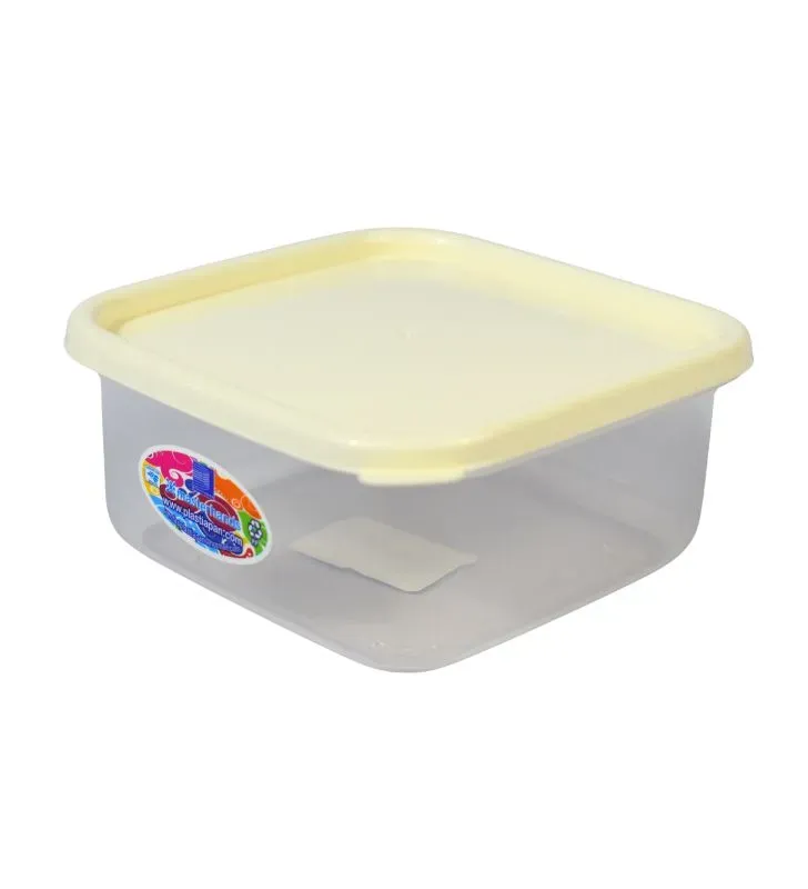 Hermético Kubo Plastiapan 530 ml - Contenedor Cuadrado