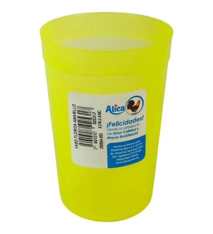 Vaso Florida Alica 296 ml A316-2-NS - Clarificado