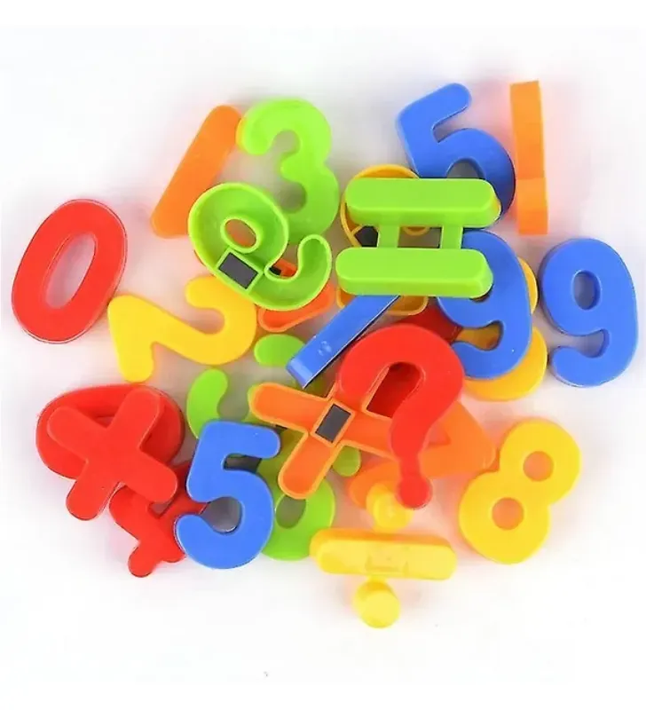 Letras y Números Magnéticas ZAZ 24614 - Juego Didáctico Escolar