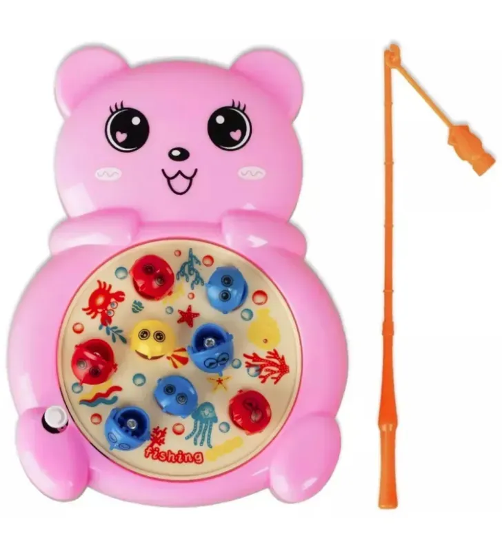 Juego de Pesca ZAZ II 25196 - Rosa y Café