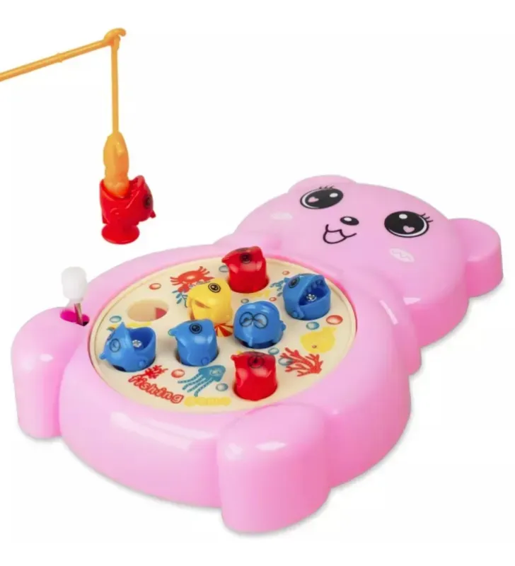 Juego de Pesca ZAZ II 25196 - Rosa y Café