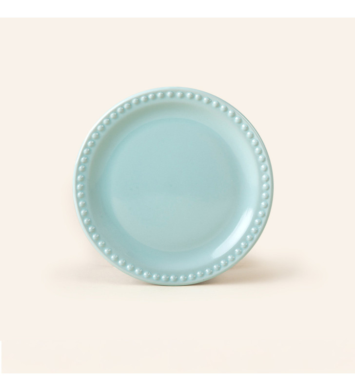 PLATO PASTEL EMBOSS MAUVE BABY TURQUOISE-SANTA ANITA