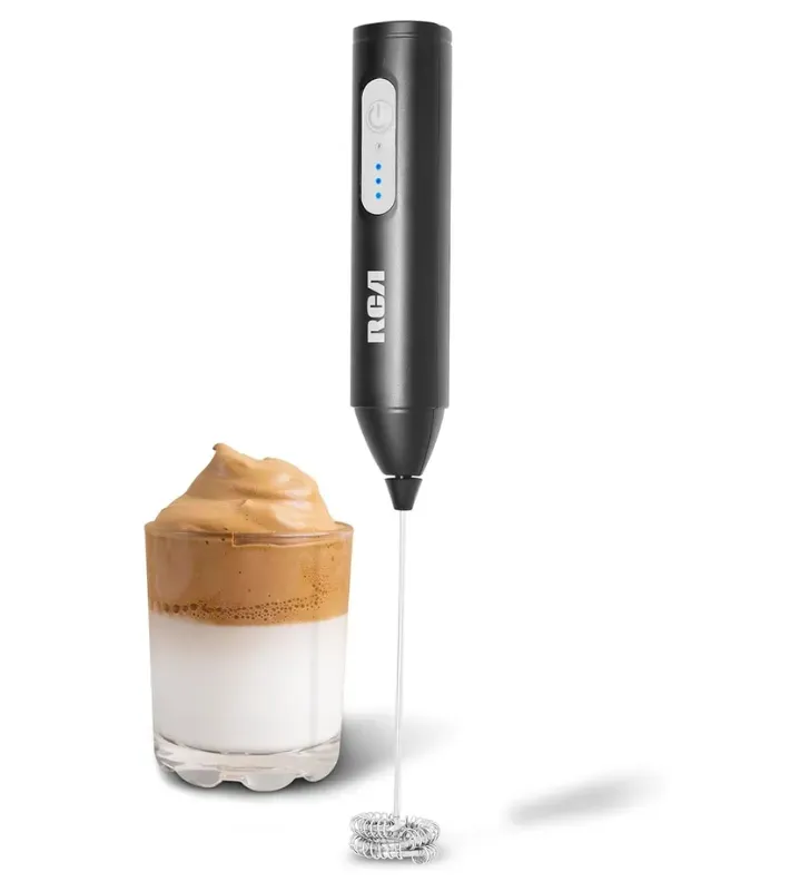 Espumador Batidor  Eléctrico RCA RC-60 - 3 Velocidades y Carga USB