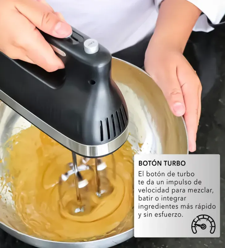 Batidora de Mano RCA RC-72 con Estuche de Almacenamiento - 5 Velocidades