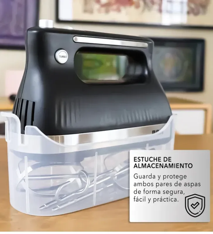 Batidora de Mano RCA RC-72 con Estuche de Almacenamiento - 5 Velocidades