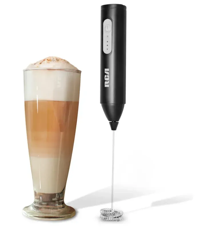 Espumador Batidor  Eléctrico RCA RC-60 - 3 Velocidades y Carga USB