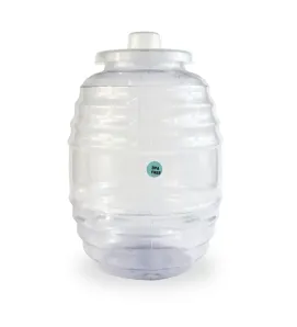 G100267 BARRIL PVC CRISTAL 11 LTS. GENERICO
