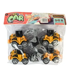 Set de Carros Construcción ZAZ 24723 - Máquinas Pesadas
