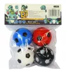 Set 4 Balones de Fútbol ZAZ II 25243 - Colores Variados
