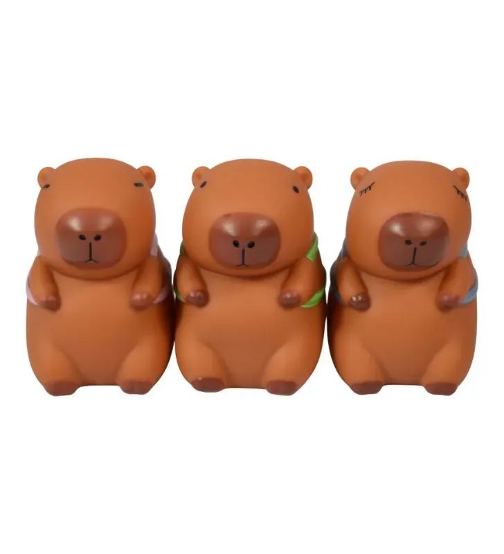 Set de 3 Capibaras de Juguete ZAZ 25356 - Figuras Realistas
