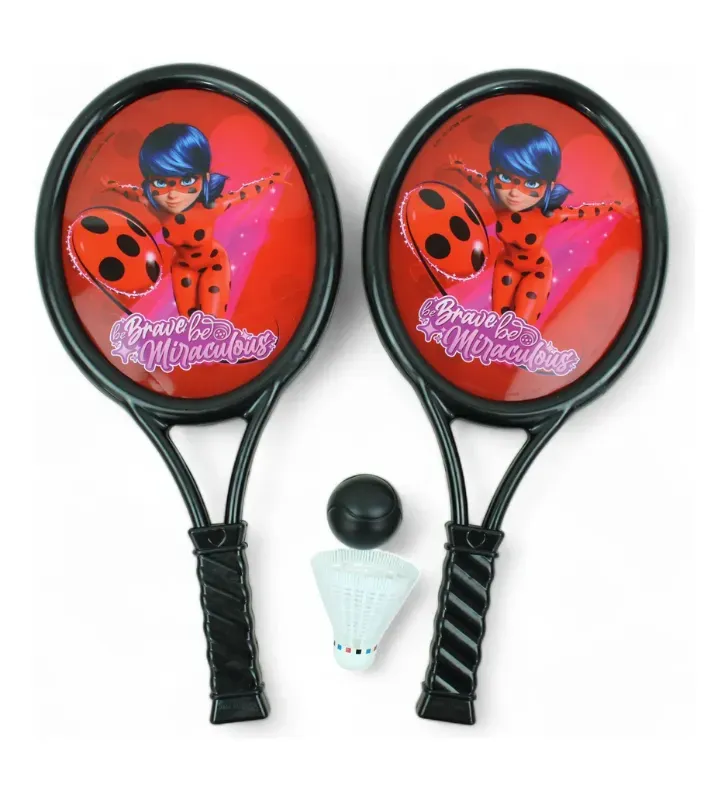 Raqueta con Gallito Ladybug Toymark T379741 - Miraculous