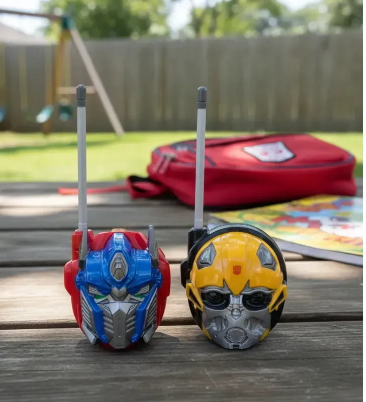 Walkie Talkies Transformers Toymark T379615 - Set de 2
