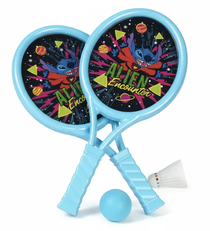 Set de Raquetas Stitch Toymark T380179 - Disney