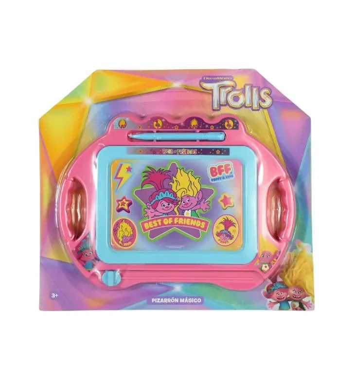 Pizarrón Mágico Trolls Toymark B1592407 - Dibujo Creativo