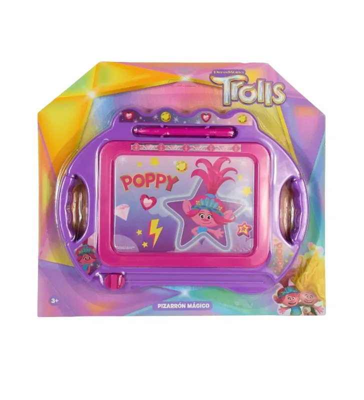 Pizarrón Mágico Trolls Toymark B1592407 - Dibujo Creativo