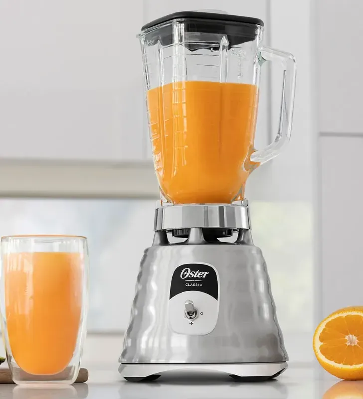 Licuadora Oster Clásica 1000W - Vaso de Vidrio 1.25L