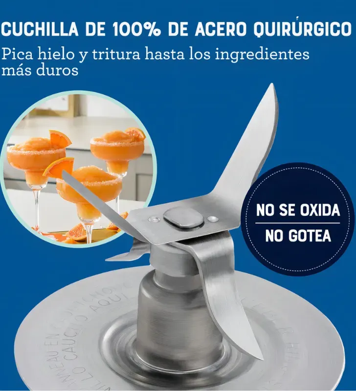 Licuadora Oster Clásica 1000W - Vaso de Vidrio 1.25L