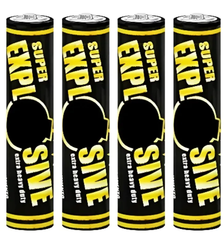 Pilas Super Explosive AAA - Paquete de 4 Piezas 1.5V