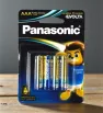 Pilas Panasonic AAA Evolta - Pack 4 Alcalinas de Larga Duración