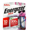 Pilas Energizer MAX AAA - Paquete 4 Piezas Alcalinas