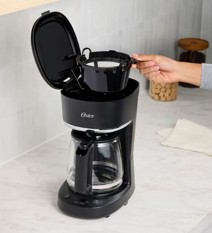 Cafetera Programable Oster 12 Tazas LED - Ref. 2217257