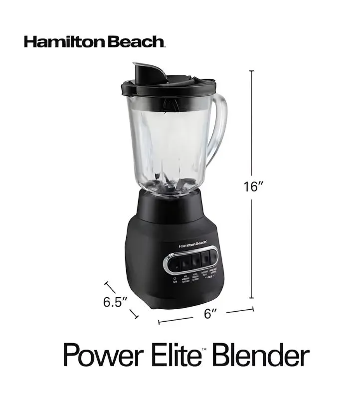 Licuadora Hamilton Beach 58175J 800W - Silenciosa y Potente