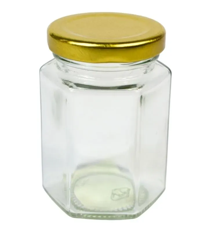 Frasco de Vidrio 100ml Tapa Dorada - BH Be Healthy CR4C40