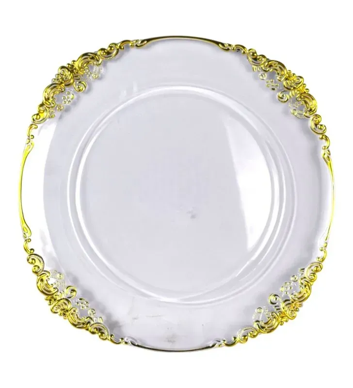 Plato Base Cádiz con Filo Vittori - Ref. 3704D