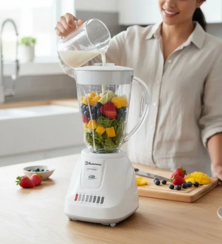 Licuadora Koblenz LKM-5710PB 500W - Cuchillas de Ultra-Duración