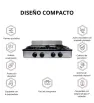 Parrilla Koblenz Victoria PSK-400S - 4 Quemadores Silver