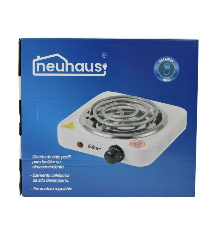 Parrilla Eléctrica Neuhaus 1663107 - Cocción Rápida y Segura