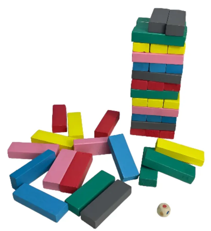 Jenga de Madera Colores ArtKids 54 Pzas - JU206910