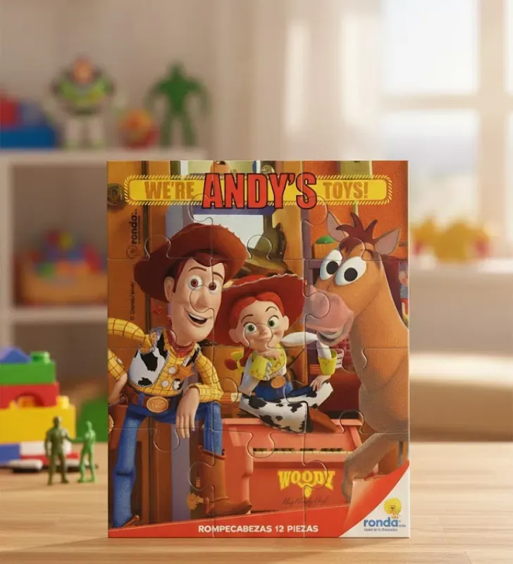 Rompecabezas Toy Story ArtKids 12 Pzas Ronda - 434041