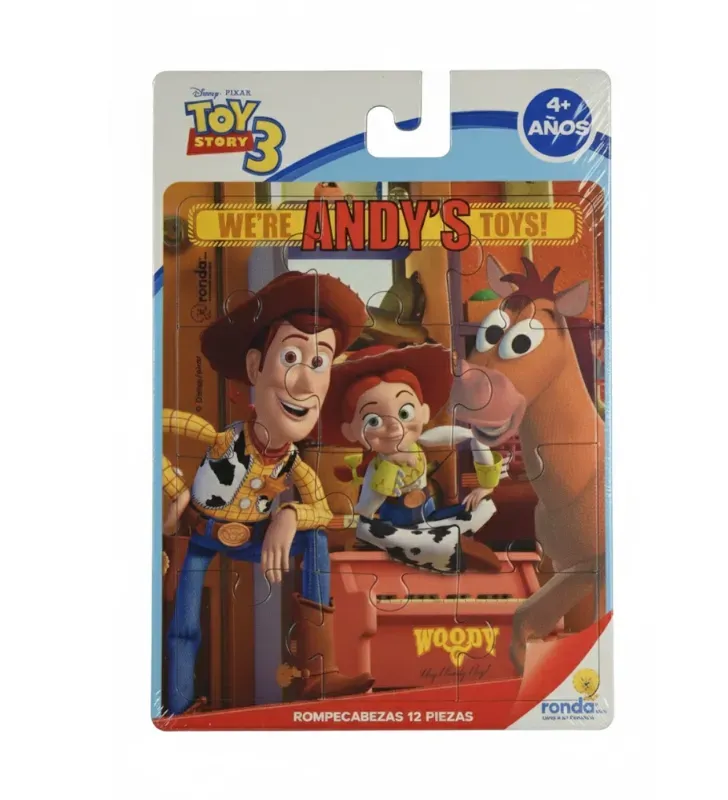 Rompecabezas Toy Story ArtKids 12 Pzas Ronda - 434041
