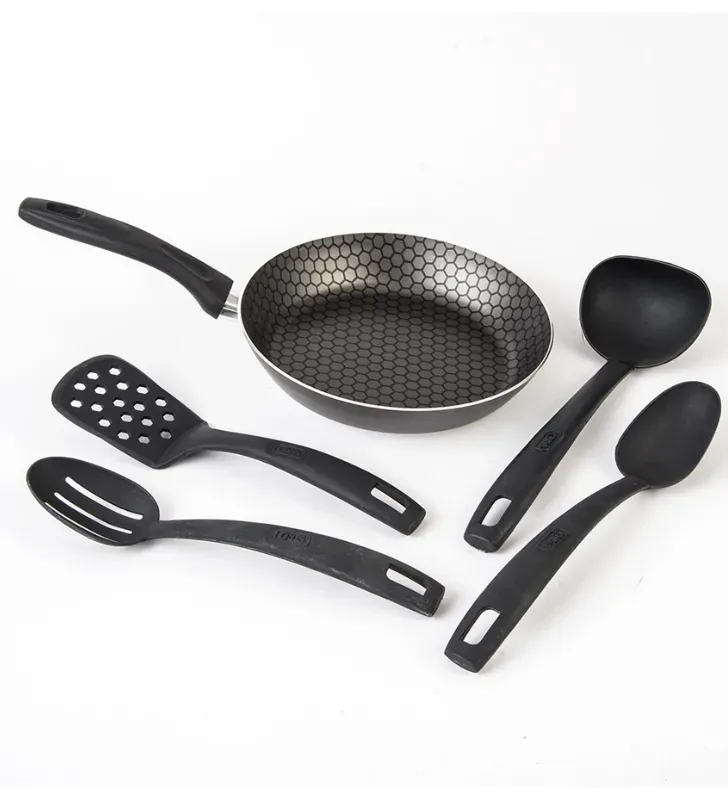 Batería Cinsa Praktica 11 Pzas Azul - Acero Vitrificado y Vidrio