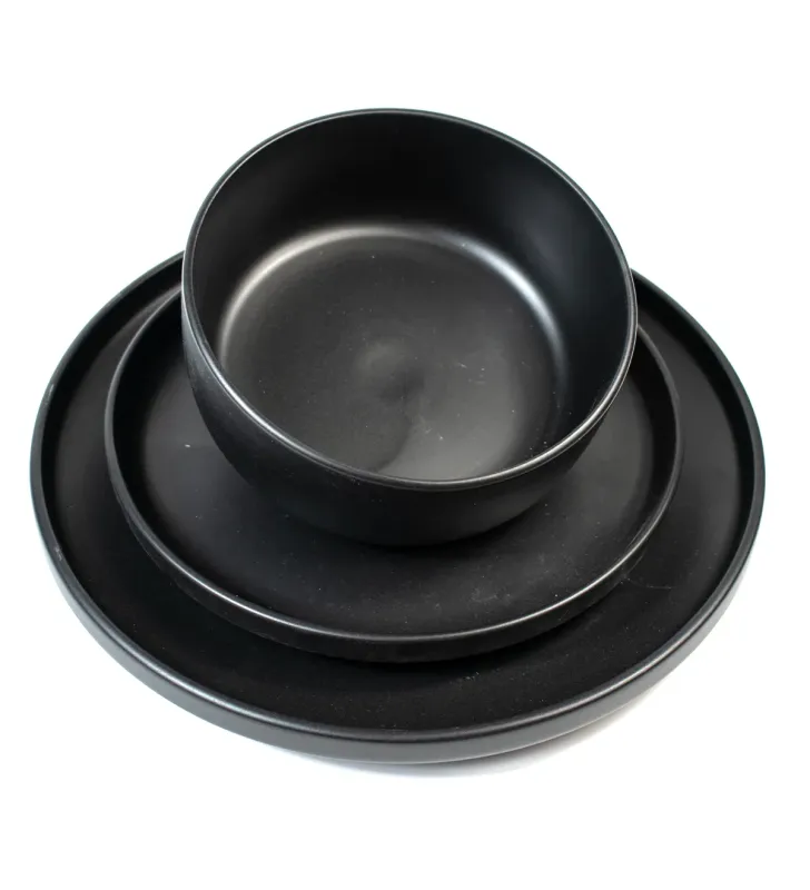 VAJILLA 16PZ COLORES LINEA MATTE