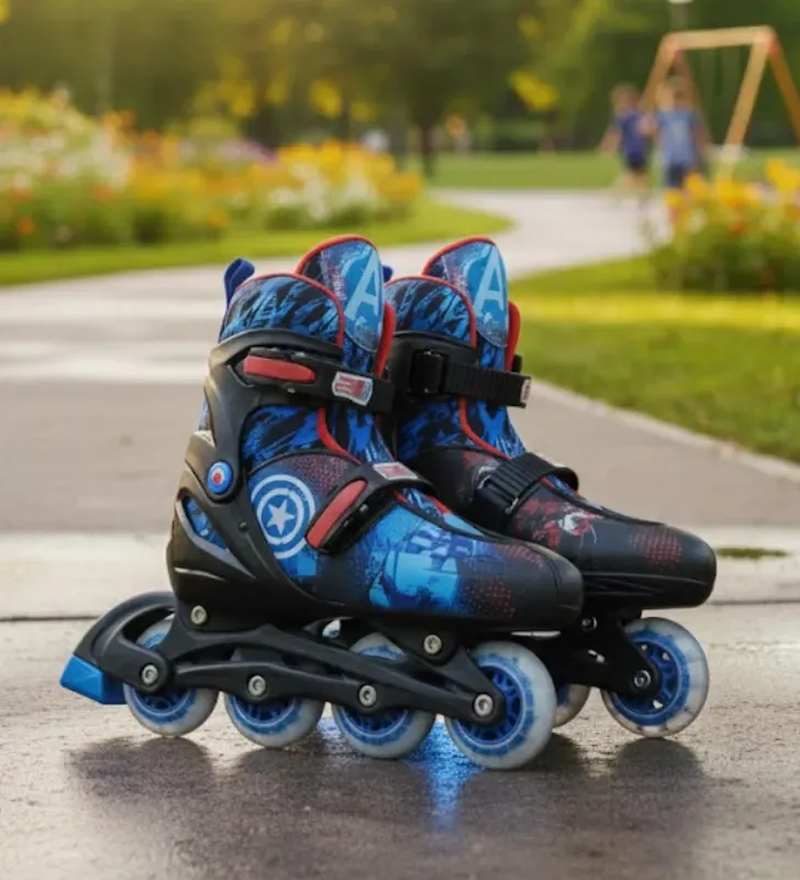 Patines en Línea Avengers Toymark T378416-C - Talla 23-26