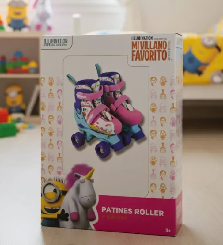 Patines Roller Fluffy Mi Villano Favorito Toymark T371065-A