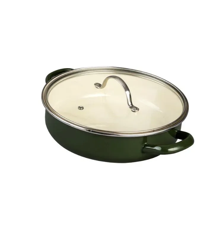 Freidora Cinsa Healthy Cooking 24 cm - Verde Olivo 3L