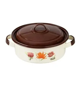 Budinera Recta Cinsa 22 cm Crema Jaspeado - Peltre Clásico