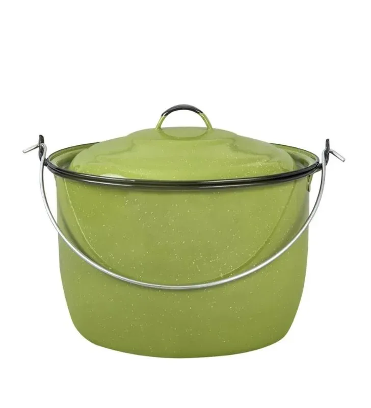 Batería Tuxtla Cinsa 12 Pzas Verde Aguacate - Peltre Clásico